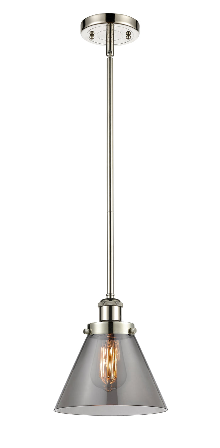 Polished Nickel / Light Smoke