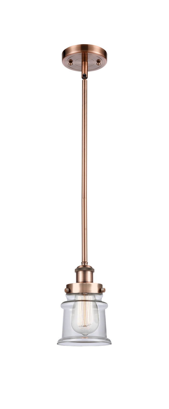 Ballston Urban Mini Pendant Antique Copper