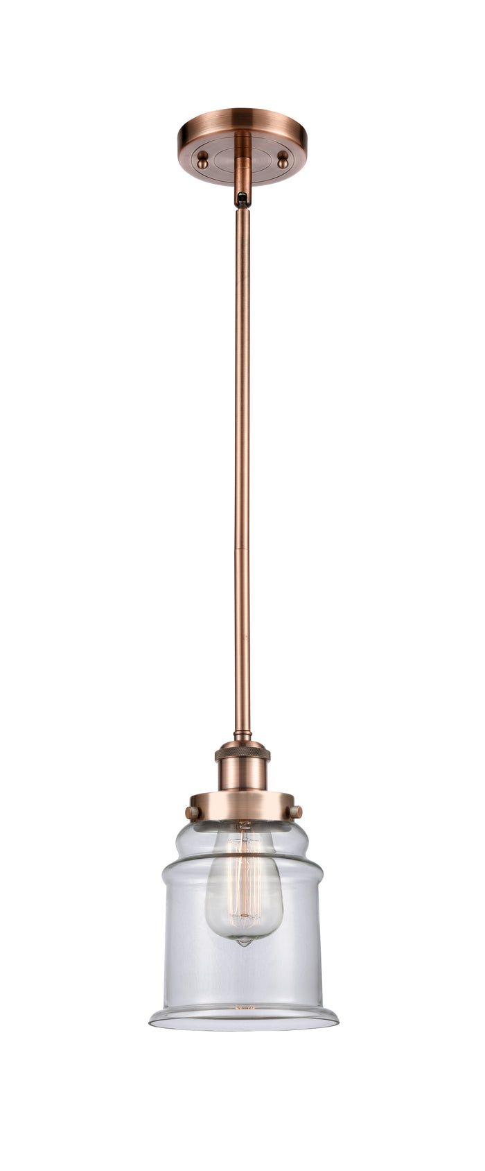 Ballston Urban Mini Pendant Antique Copper