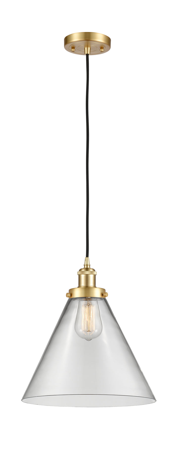 Satin Gold / Clear