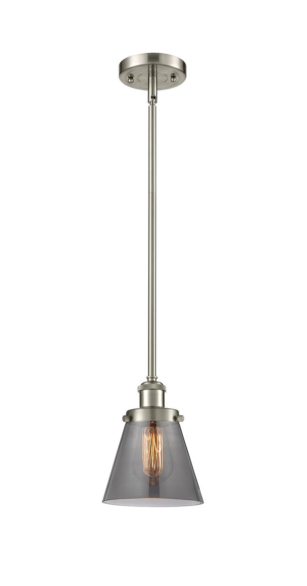 Brushed Satin Nickel / Light Smoke
