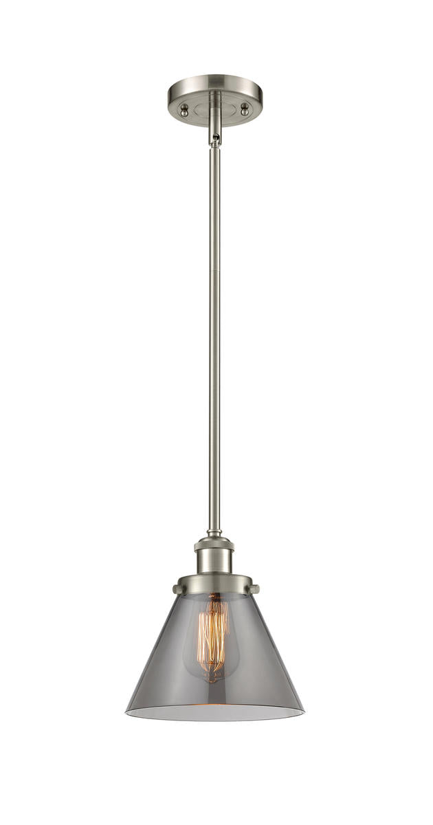 Brushed Satin Nickel / Light Smoke