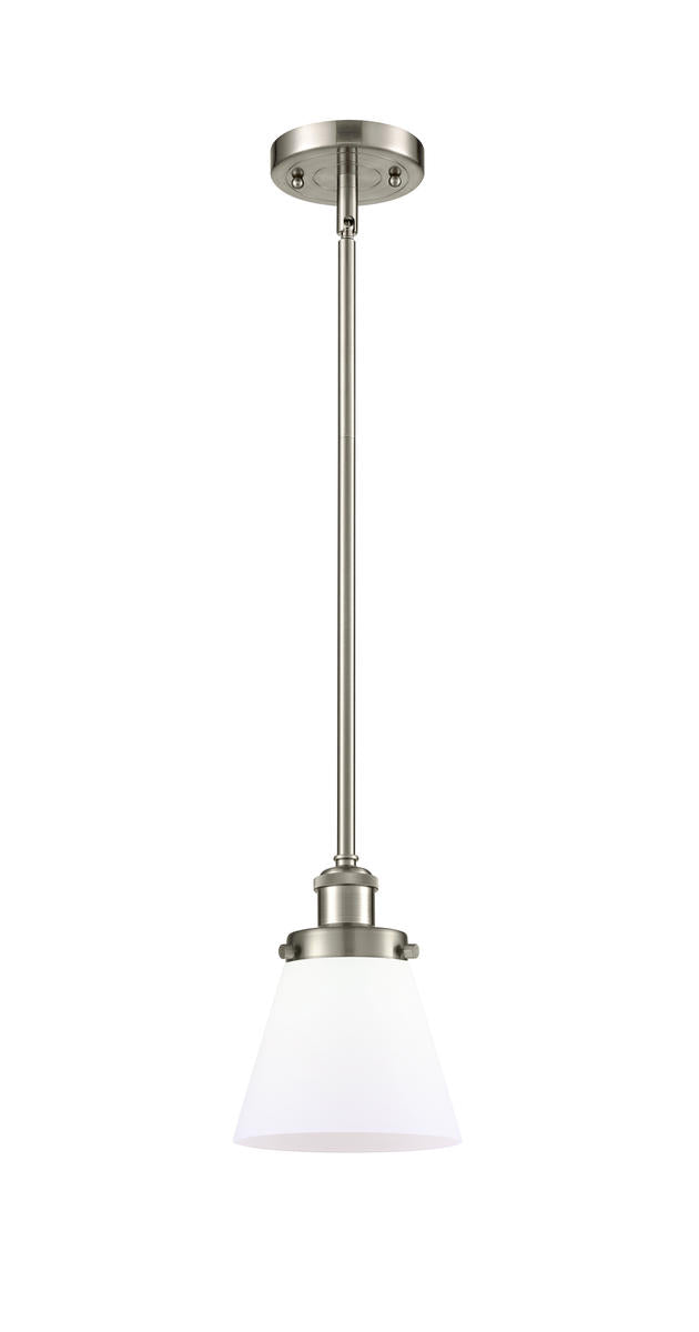 Brushed Satin Nickel / Matte White