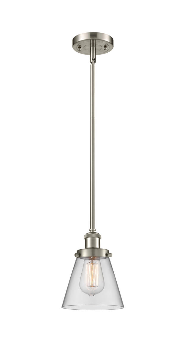 Brushed Satin Nickel / Clear