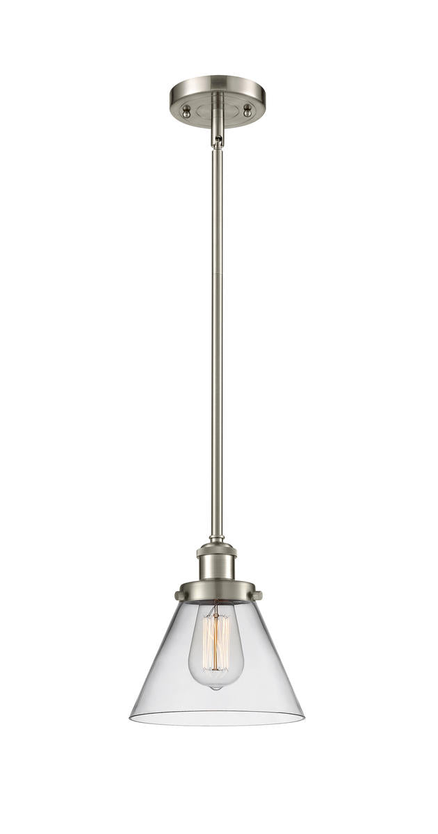 Brushed Satin Nickel / Clear