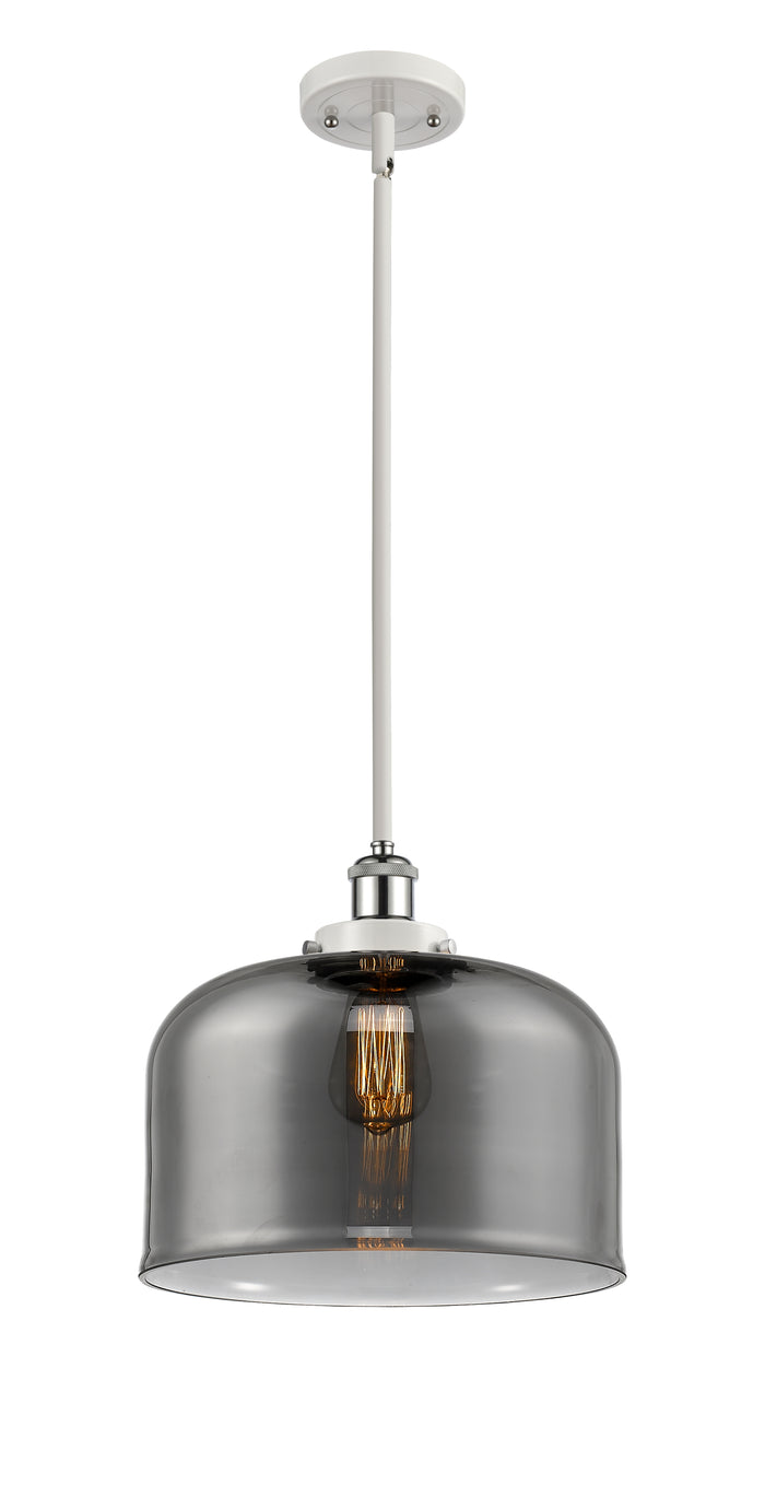 White Polished Chrome / Light Smoke
