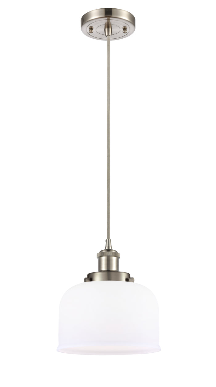 Brushed Satin Nickel / Matte White