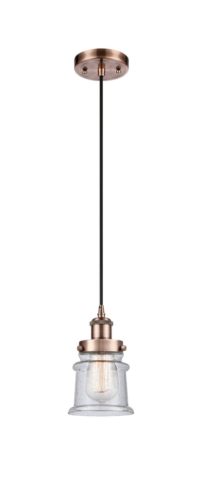 Ballston Urban Mini Pendant Antique Copper