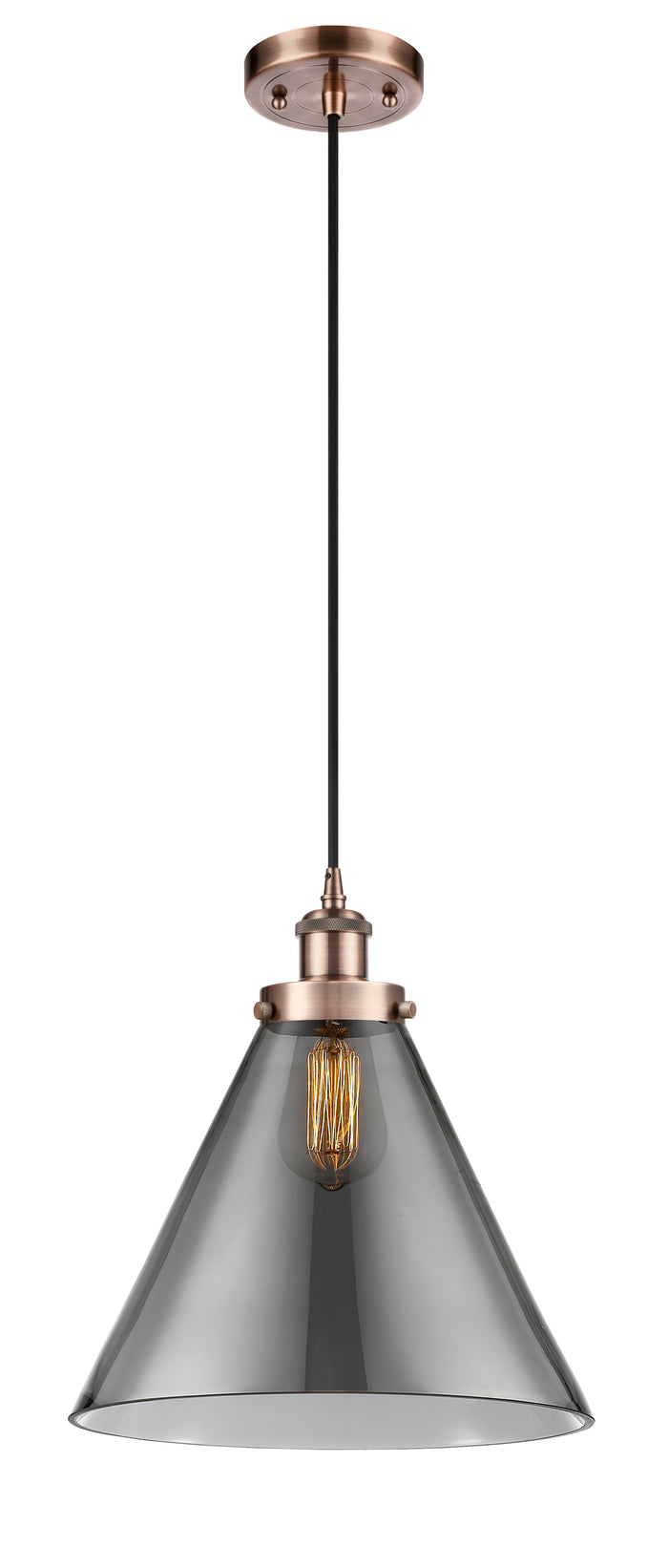 Ballston Urban Mini Pendant Antique Copper
