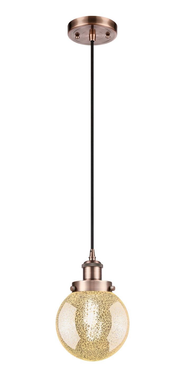 Ballston Urban Mini Pendant Antique Copper