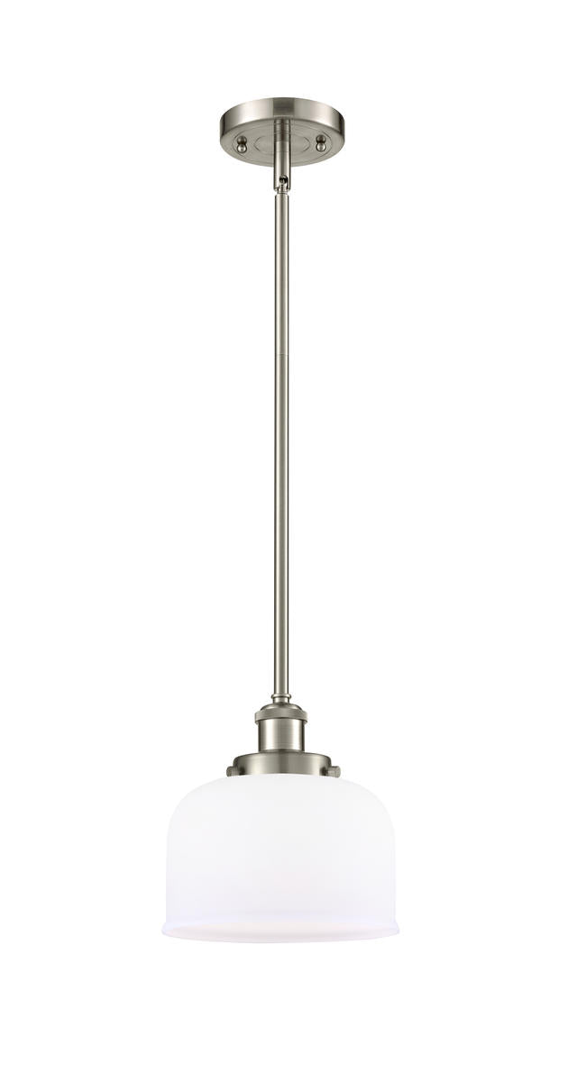 Brushed Satin Nickel / Matte White