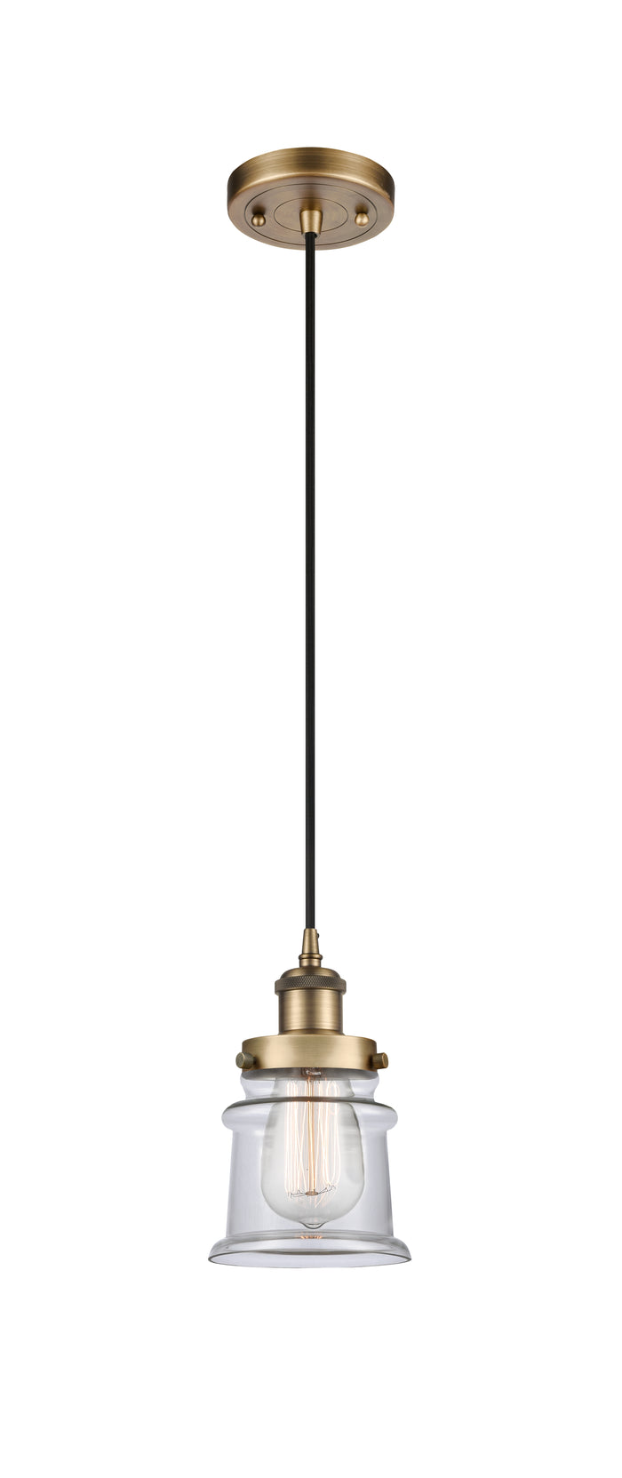 Ballston Urban Mini Pendant Antique Copper