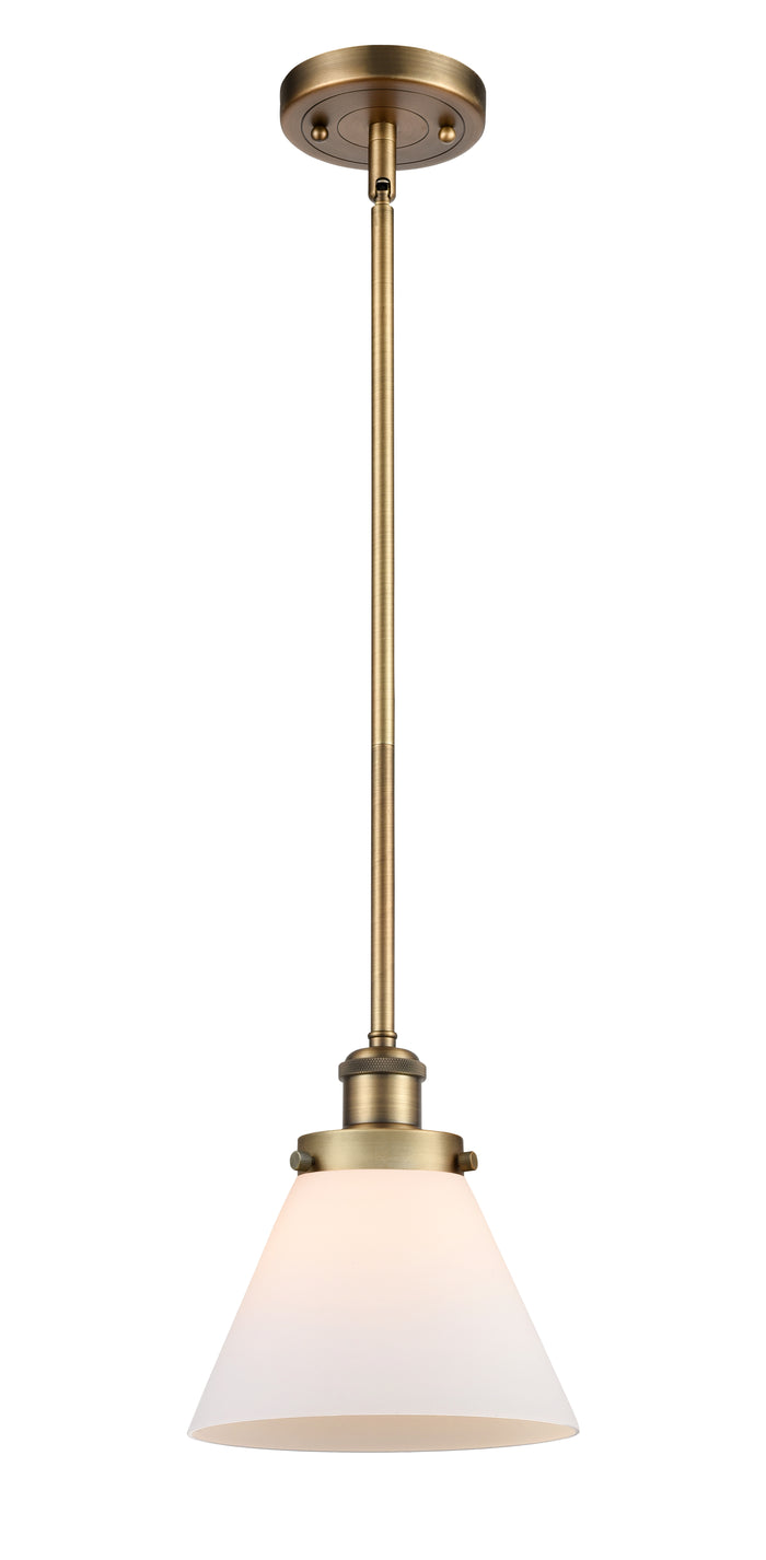 Brushed Brass / Matte White
