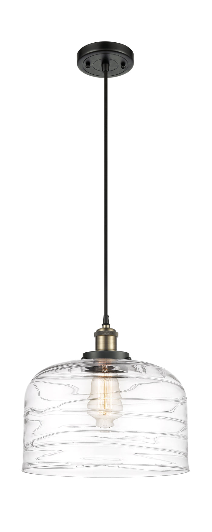 Ballston Urban Mini Pendant Cast Brass Antique