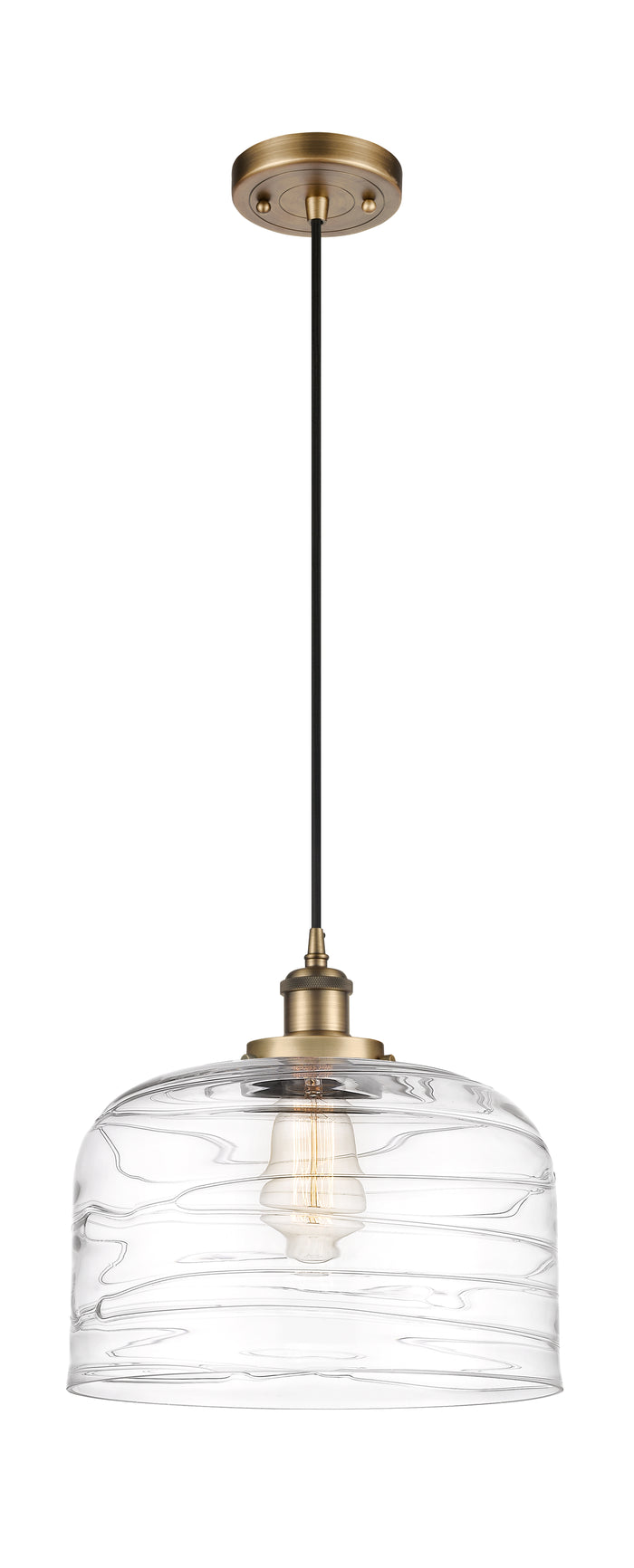 Ballston Urban Mini Pendant Cast Brass Antique