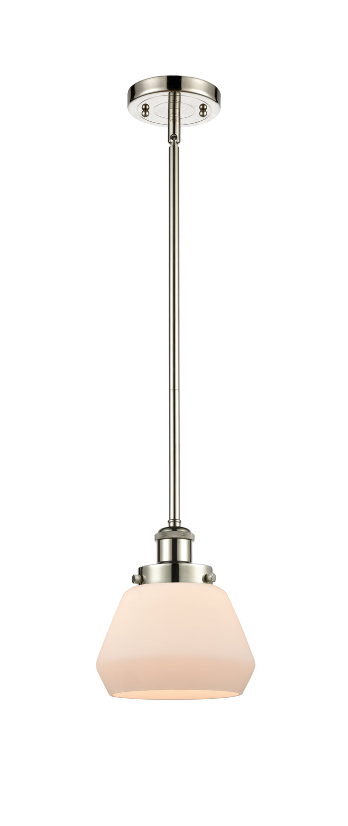 Polished Nickel / Matte White