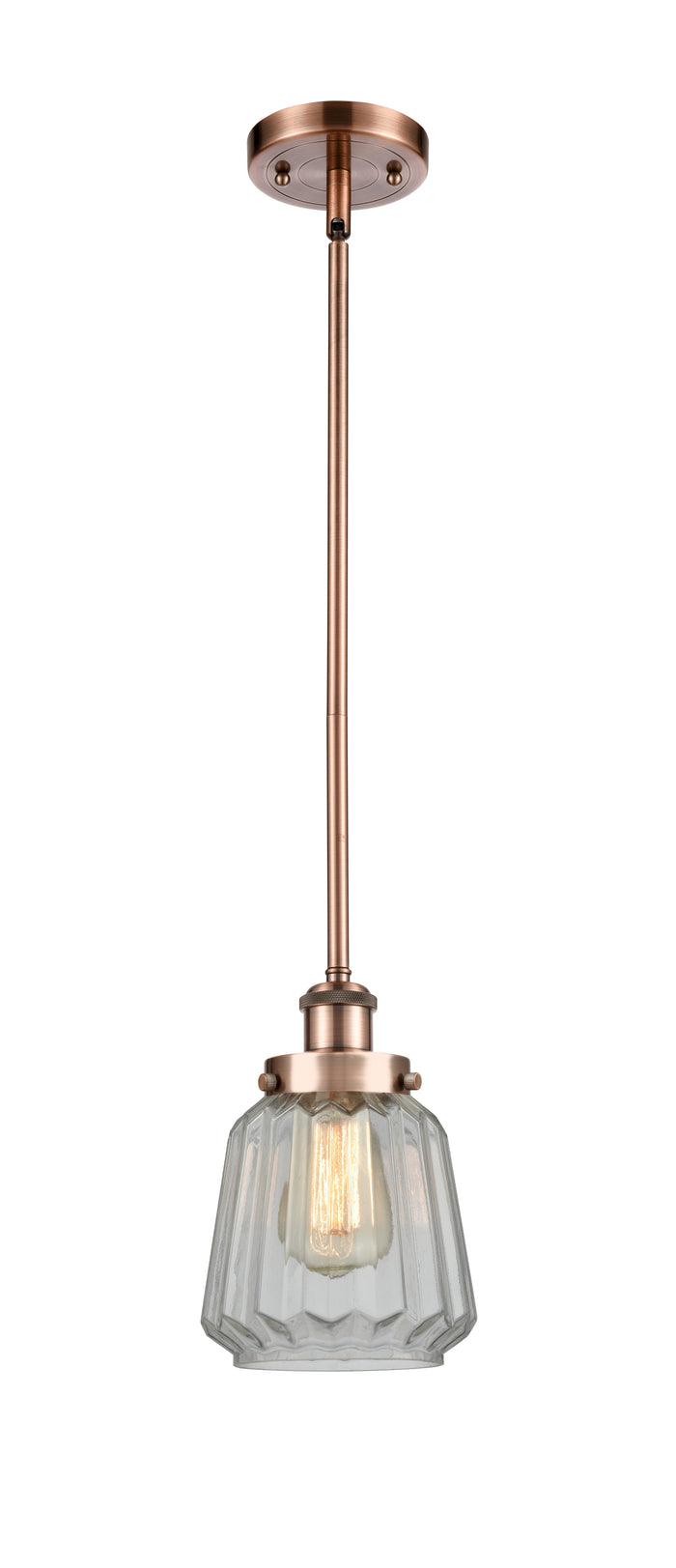Ballston Urban Mini Pendant Cast Brass