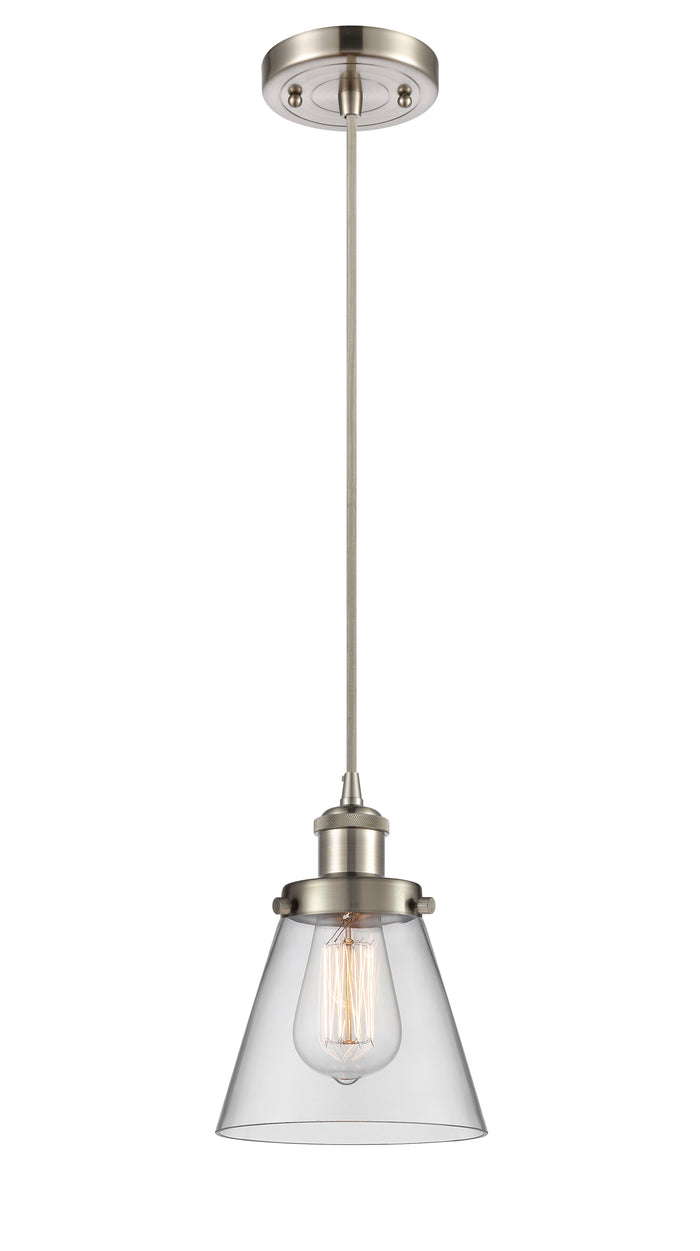 Brushed Satin Nickel / Clear