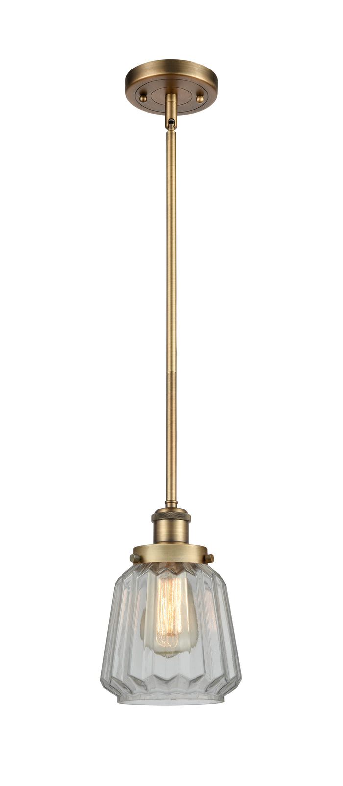 Ballston Urban Mini Pendant Cast Brass