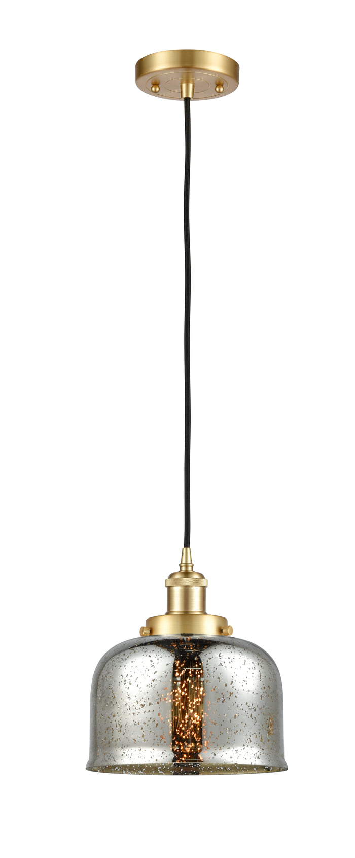 Satin Gold / Silver Plated Mercury