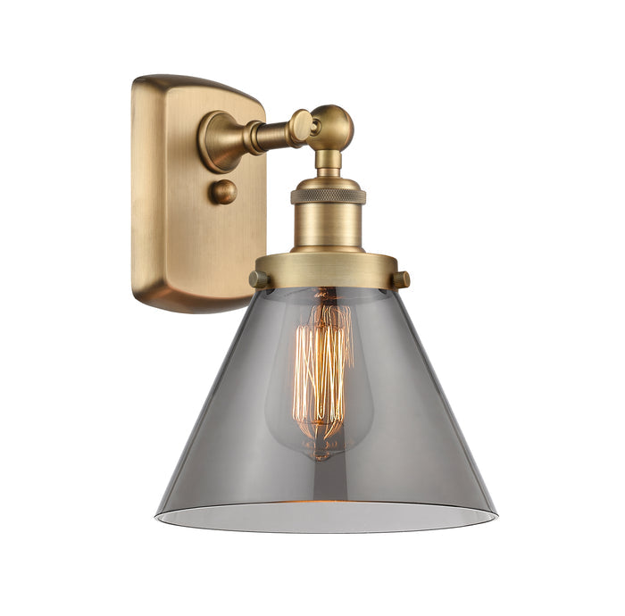 Brushed Brass / Light Smoke