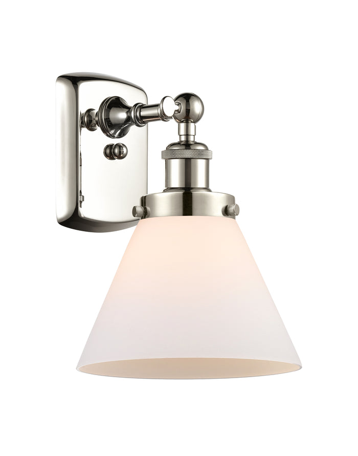 Polished Nickel / Matte White