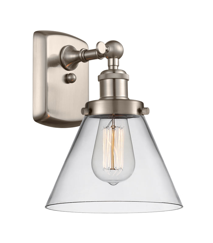 Brushed Satin Nickel / Clear