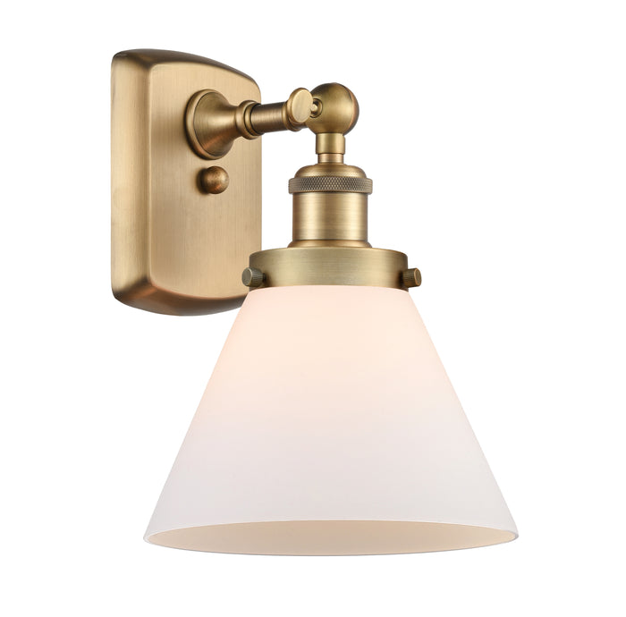 Brushed Brass / Matte White
