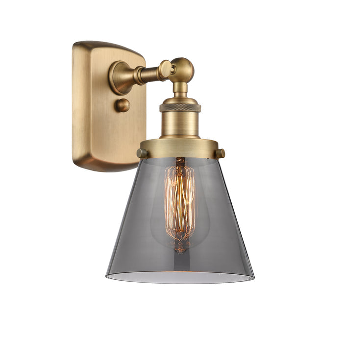 Brushed Brass / Light Smoke