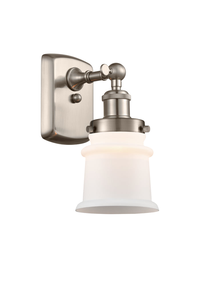 Brushed Satin Nickel / Matte White