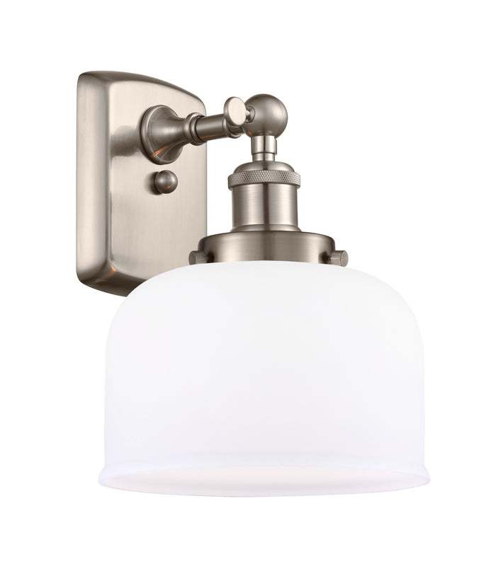 Brushed Satin Nickel / Matte White
