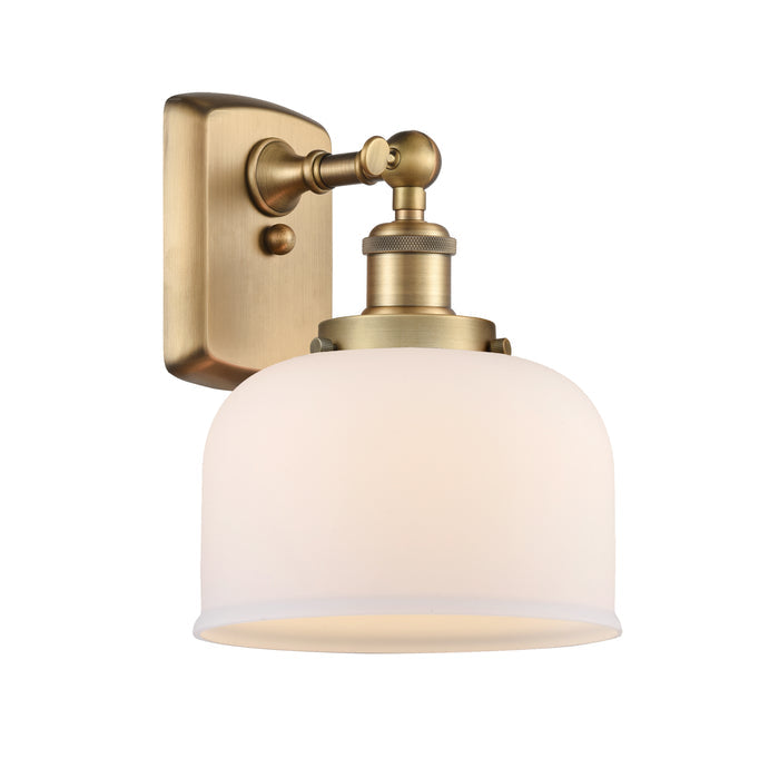 Brushed Brass / Matte White