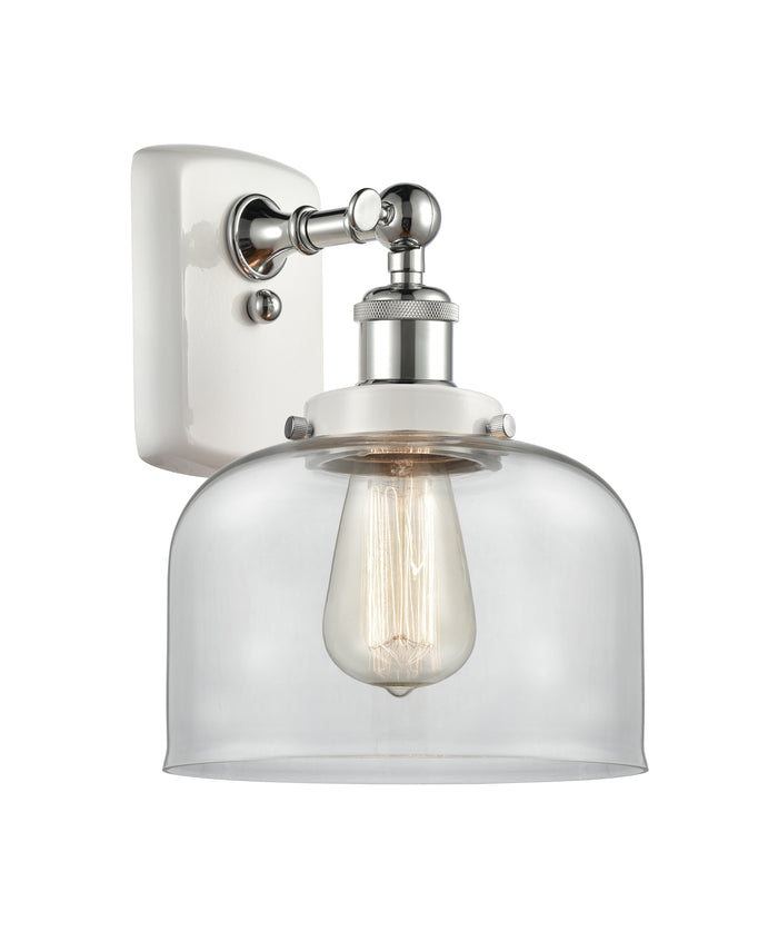 White Polished Chrome / Clear