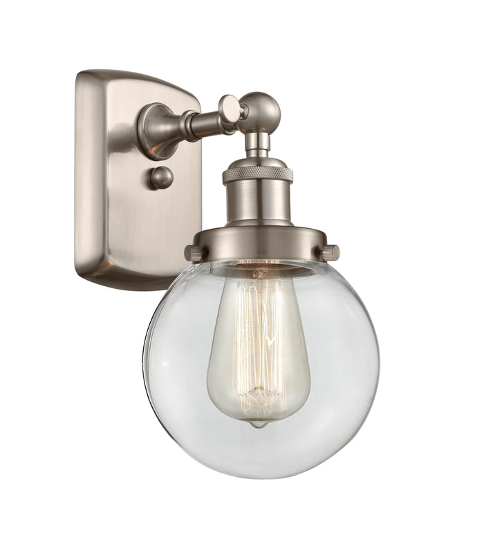 Brushed Satin Nickel / Clear