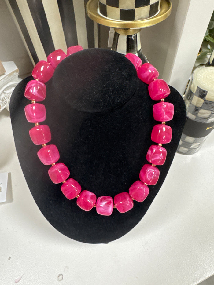 Beaded necklace collection