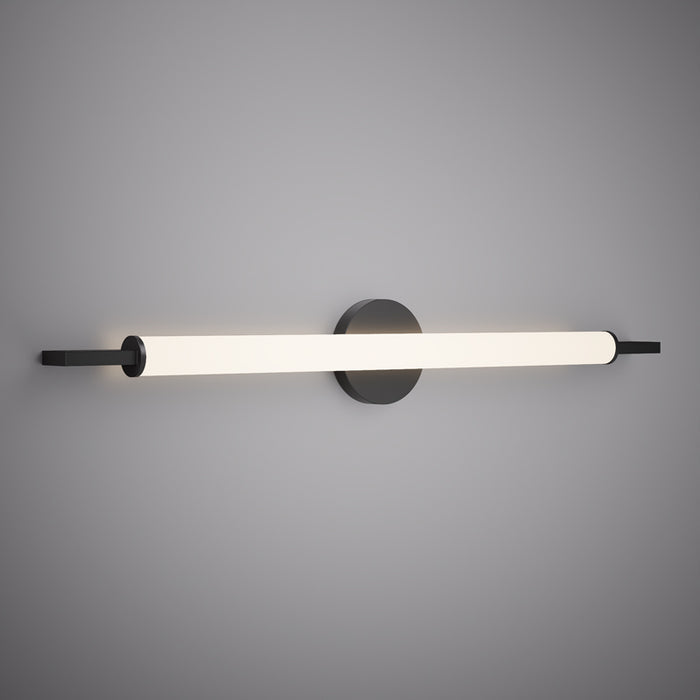 Bellevue 36-in Wall/Vanity Light Black  Dimmable 30W