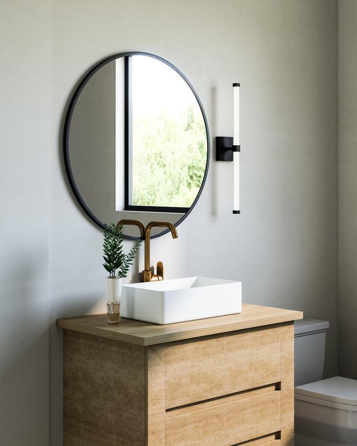 Blade 24-in Aluminum Vanity Light