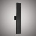 Blade 24-in wall light Black powder Coated  Dimmable 25W