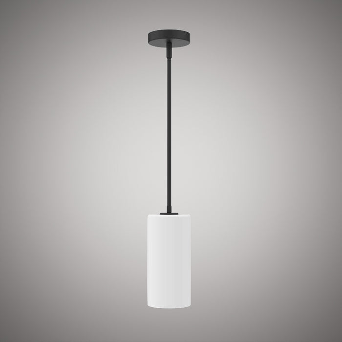 1 Lights  Blake Pendant  Matte Black  Dimmable 60W