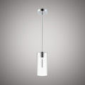 1 Lights Blake Polished Chrome Clear Glass Pendant