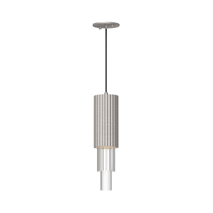 Bordeaux 4-in Steel Pendant