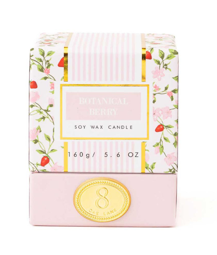 boxed 5.6oz candle - botanical berry