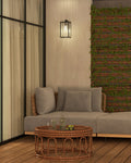 Brentwood 12-in Steel Outdoor Wall Sconce
