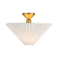 Brushed Gold/Folded White