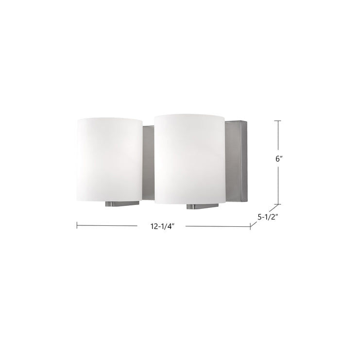 Bridgewater 12-in Steel Vanity Light