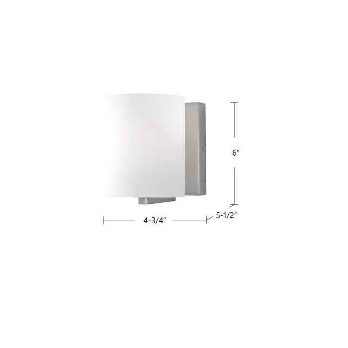 Bridgewater 5-in Steel Vanity Light