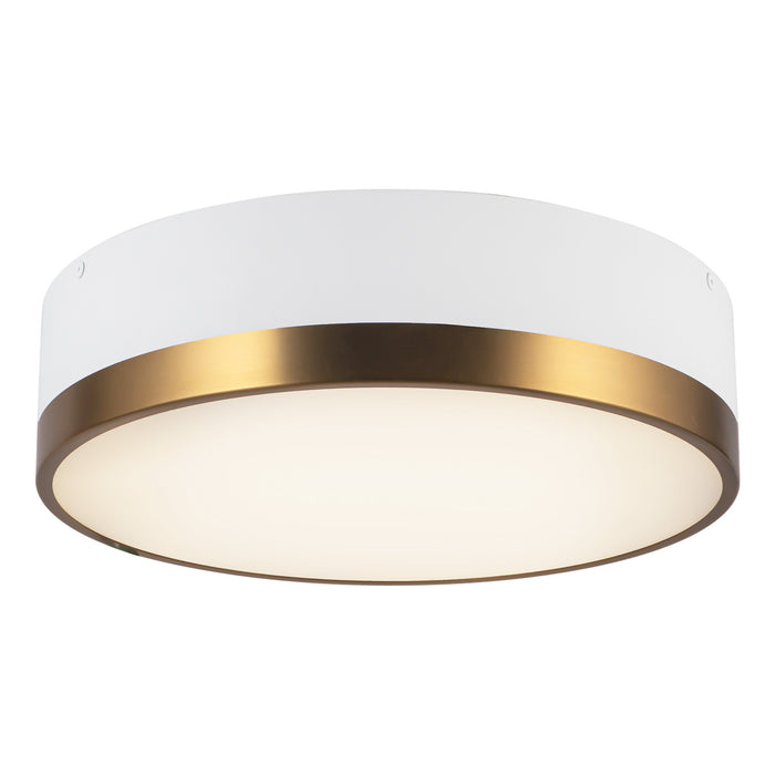 Brisbane 16-in Steel Flush Mount