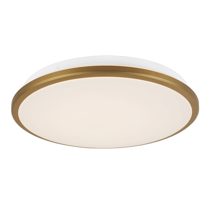 Brook 13-in Steel Flush Mount