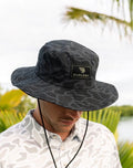 Bucket Hat - Black Camo