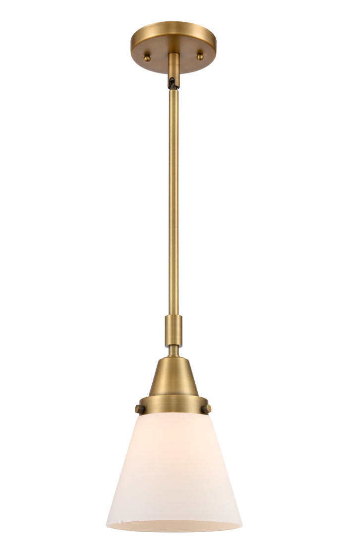 Brushed Brass / Matte White